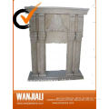 Hand Caved Marble Fireplace